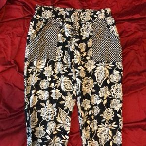 Floral Print Comfy Pants
